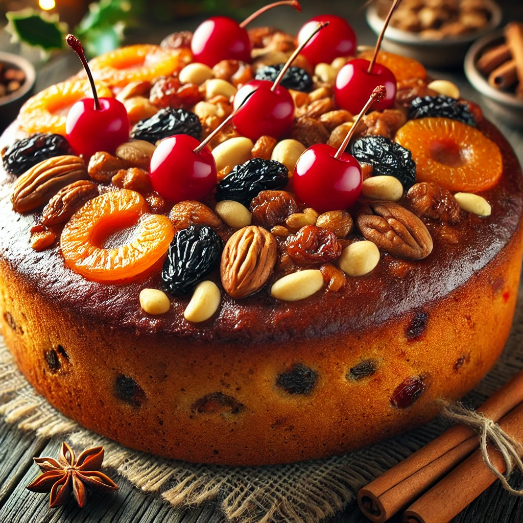 quick easy moist fruit cake recipe